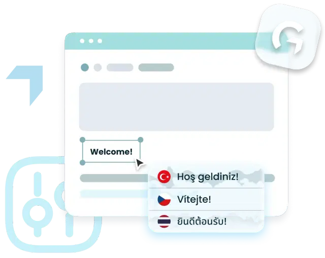 Multilingual Website Management Card